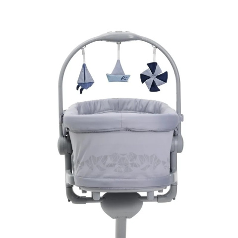 Leżaczek łóżeczko fotelik Chicco Baby Hug 5w1 Pro Earl Grey