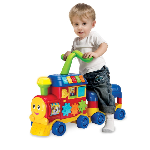 Zabawka edukacyjna lokomotywa rośnij ze mną Smily Play 000803 12m+ Zabawka edukacyjna lokomotywa rośnij ze mną Smily Play 000803 12m+