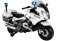 Motor na akumulator Lean Toys BMW R1200 Policja biały 2818