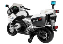 Motor na akumulator Lean Toys BMW R1200 Policja biały 2818