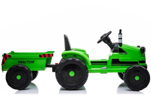 Traktor na akumulator z przyczepą Lean Toys CH9959 zielony 5329 3l+