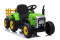 Traktor na akumulator z przyczepą Lean Toys XMX611 zielony 3l+