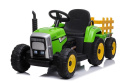 Traktor na akumulator z przyczepą Lean Toys XMX611 zielony 3l+