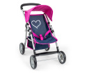 Wózek dla lalek Milly Mally Natalie Prestige Navy 3l+