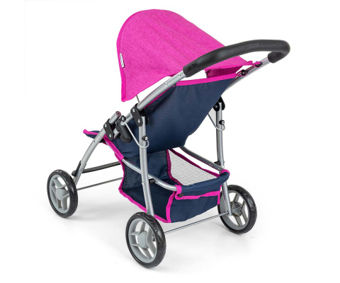 Wózek dla lalek Milly Mally Natalie Prestige Navy 3l+ Wózek dla lalek Milly Mally Natalie Prestige Navy 3l+