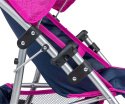 Wózek dla lalek Milly Mally Natalie Prestige Navy 3l+