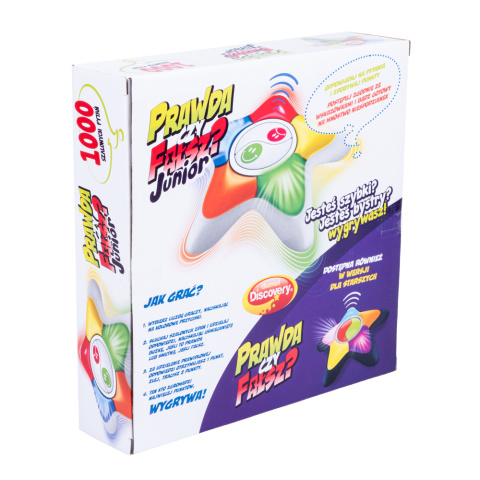 Gra towarzyska Dumel Discovery Prawda czy Fałsz Junior 5l+ Gra towarzyska Dumel Discovery Prawda czy Fałsz Junior 5l+