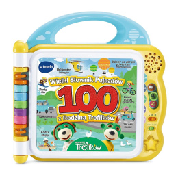 Zabawka interaktywna Vtech Słownik Rodziny Treflików Pojazdy 61799 18m+