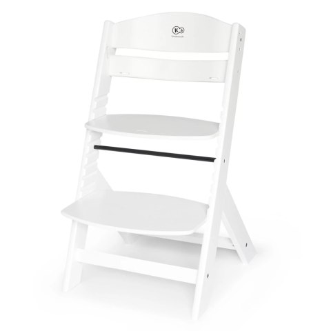 Krzesełko do karmienia drewniane Kinderkraft Enock Full White Krzesełko do karmienia drewniane Kinderkraft Enock Full White