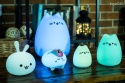 Lampka silikonowa nocna dla dziecka InnoGIO GIO Bunny Midi LJC-122