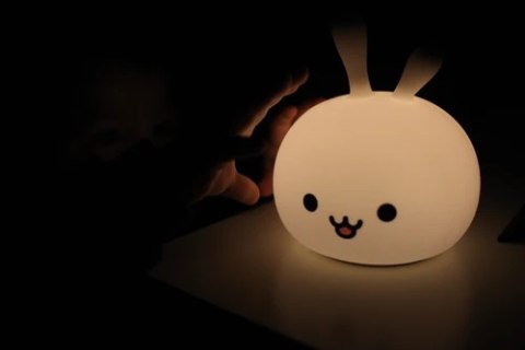Lampka silikonowa nocna dla dziecka InnoGIO GIO Bunny Midi LJC-122 Lampka silikonowa nocna dla dziecka InnoGIO GIO Bunny Midi LJC-122