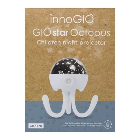 Projektor dla dzieci InnoGIO GIOstar Octopus GIO-170 Projektor dla dzieci InnoGIO GIOstar Octopus GIO-170