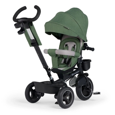 Rowerek dziecięcy trójkołowy 5w1 Kinderkraft Spinstep Green 9m+