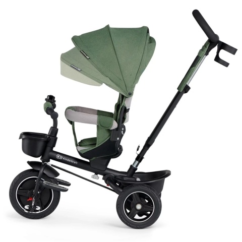 Rowerek dziecięcy trójkołowy 5w1 Kinderkraft Spinstep Green 9m+