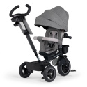 Rowerek dziecięcy trójkołowy 5w1 Kinderkraft Spinstep Grey 9m+
