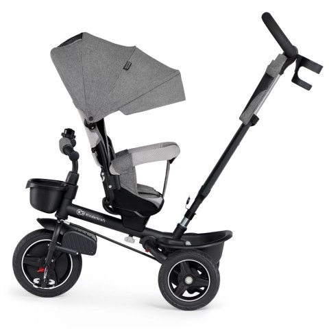 Rowerek dziecięcy trójkołowy 5w1 Kinderkraft Spinstep Grey 9m+