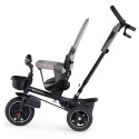 Rowerek dziecięcy trójkołowy 5w1 Kinderkraft Spinstep Grey 9m+