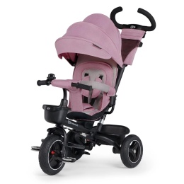 Rowerek dziecięcy trójkołowy 5w1 Kinderkraft Spinstep Pink 9m+