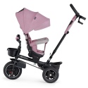 Rowerek dziecięcy trójkołowy 5w1 Kinderkraft Spinstep Pink 9m+
