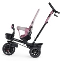 Rowerek dziecięcy trójkołowy 5w1 Kinderkraft Spinstep Pink 9m+