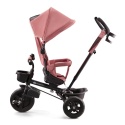 Rowerek dziecięcy trójkołowy 6w1 Kinderkraft Aveo Rose Pink