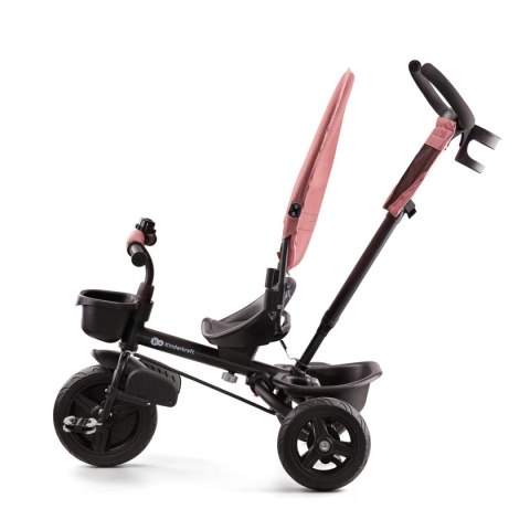 Rowerek dziecięcy trójkołowy 6w1 Kinderkraft Aveo Rose Pink 9m+