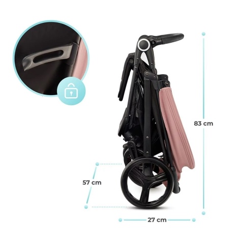 Wózek spacerowy Kinderkraft Grande Plus Grey do 22 kg Wózek spacerowy Kinderkraft Grande Plus Grey do 22 kg