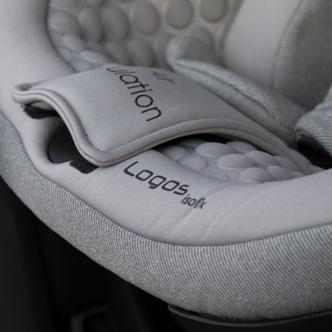 Fotelik samochodowy 40-150 cm Coletto Logos i-Size Dark Grey Fotelik samochodowy 40-150 cm Coletto Logos i-Size Dark Grey