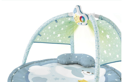Mata edukacyjna dla niemowlaka Chicco 3w1 Enjoy Colors Blue 0+ Mata edukacyjna dla niemowlaka Chicco 3w1 Enjoy Colors Blue 0+