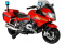 Motor na akumulator Lean Toys BMW R1200 Policja czerwony 3769 3l+