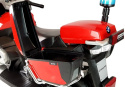 Motor na akumulator Lean Toys BMW R1200 Policja czerwony 3769 3l+
