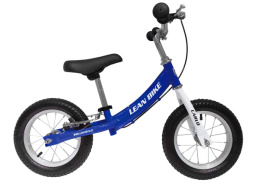 Rowerek biegowy do odpychania Lean Toys Carlo niebieski 2617