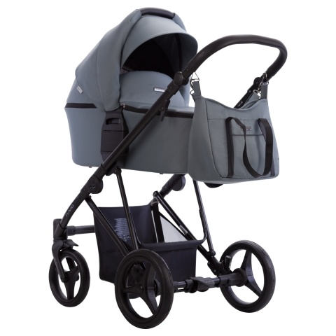 Wózek 2w1 Bebetto Flavio 13 czarny stelaż