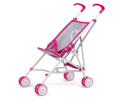 Wózek dla lalek Milly Mally Julia Prestige Pink 3l+