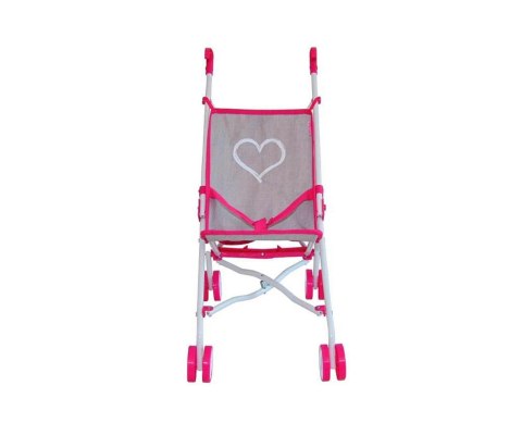 Wózek dla lalek Milly Mally Julia Prestige Pink 3l+ Wózek dla lalek Milly Mally Julia Prestige Pink 3l+