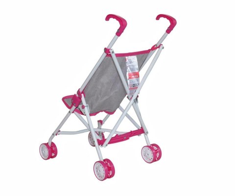 Wózek dla lalek Milly Mally Julia Prestige Pink 3l+ Wózek dla lalek Milly Mally Julia Prestige Pink 3l+