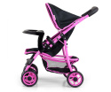 Wózek dla lalek Milly Mally Kate Prestige Black 3l+