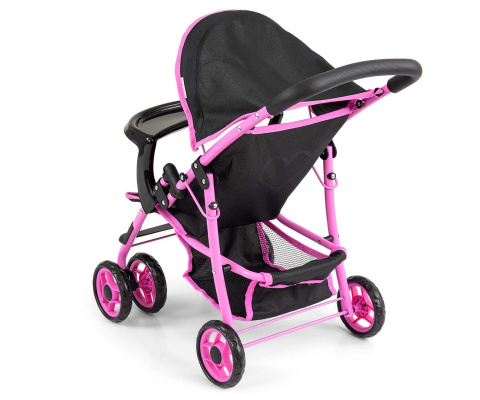 Wózek dla lalek Milly Mally Kate Prestige Black 3l+ Wózek dla lalek Milly Mally Kate Prestige Black 3l+