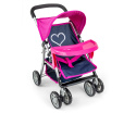 Wózek dla lalek Milly Mally Kate Prestige Navy 3l+