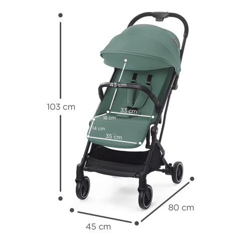 Wózek spacerowy Kinderkraft Indy 2 Cozy Grey Wózek spacerowy Kinderkraft Indy 2 Cozy Grey