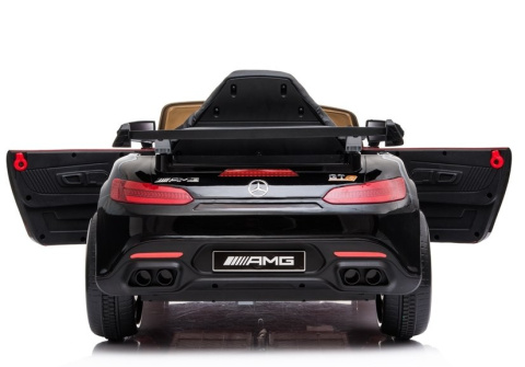 Auto na akumulator Lean Toys Mercedes AMG GT R czarny Auto na akumulator Lean Toys Mercedes AMG GT R czarny
