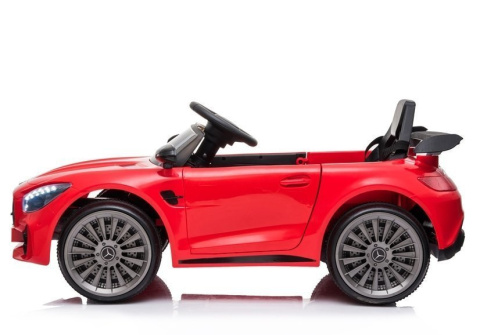 Auto na akumulator Lean Toys Mercedes AMG GT R czerwony Auto na akumulator Lean Toys Mercedes AMG GT R czerwony
