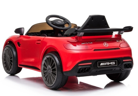 Auto na akumulator Lean Toys Mercedes AMG GT R czerwony Auto na akumulator Lean Toys Mercedes AMG GT R czerwony