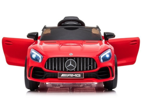 Auto na akumulator Lean Toys Mercedes AMG GT R czerwony Auto na akumulator Lean Toys Mercedes AMG GT R czerwony