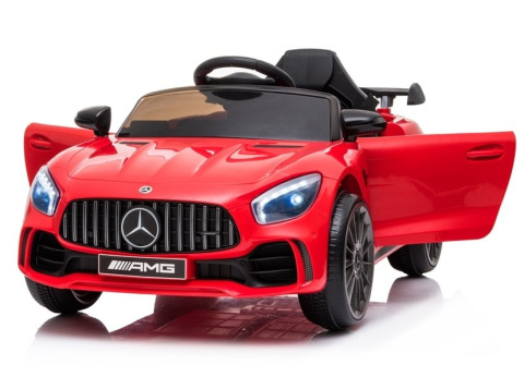 Auto na akumulator Lean Toys Mercedes AMG GT R czerwony Auto na akumulator Lean Toys Mercedes AMG GT R czerwony