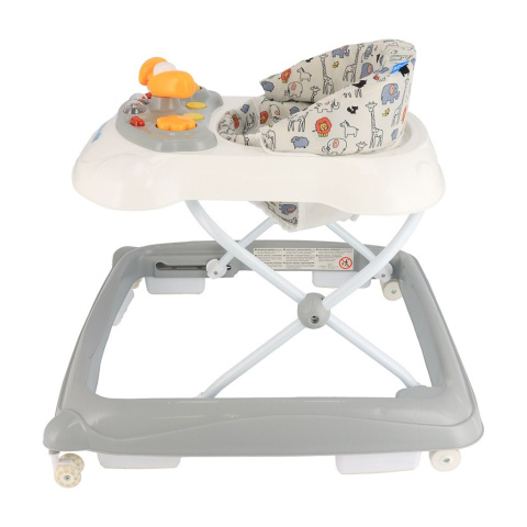 Chodzik dziecięcy z kierownicą i silikonowymi kółkami Baby Mix 47976 6m+ Chodzik dziecięcy z kierownicą i silikonowymi kółkami Baby Mix 47976 6m+