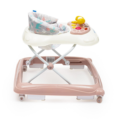 Chodzik dziecięcy z kierownicą i silikonowymi kółkami Baby Mix 53274 6m+ Chodzik dziecięcy z kierownicą i silikonowymi kółkami Baby Mix 53274 6m+