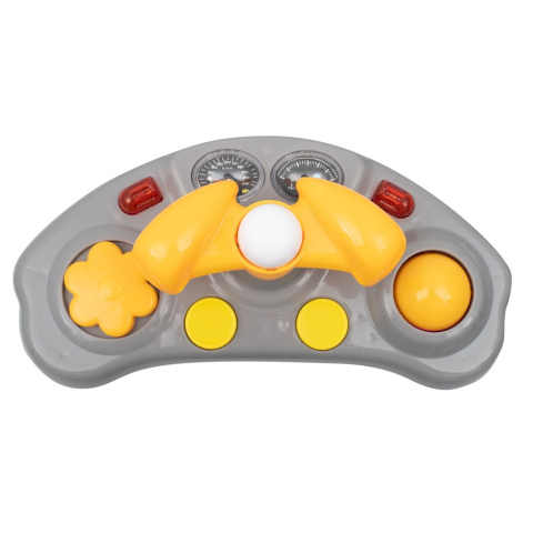 Chodzik dziecięcy z kierownicą i silikonowymi kółkami Baby Mix 39121 6m+ Chodzik dziecięcy z kierownicą i silikonowymi kółkami Baby Mix 39121 6m+
