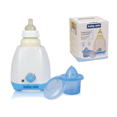 Elektryczny podgrzewacz do butelek z akcesoriami Baby Mix niebieski Elektryczny podgrzewacz do butelek z akcesoriami Baby Mix niebieski
