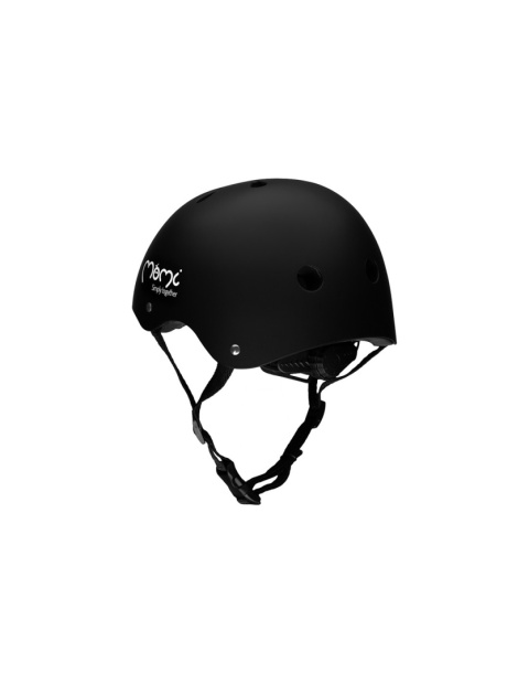 Kask dziecięcy ochronny MoMi Mimi czarny matowy Kask dziecięcy ochronny MoMi Mimi czarny matowy